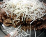 A picture of step 5 of Open Faced Beef Mushroom n Swiss Sandwiches.