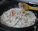 A picture of step 6 of Flavor of the Philippines! Pork Cooked in Coconut Milk.