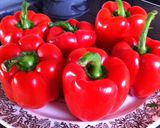 A picture of step 1 of Hot & Healthy Red Pepper Soup.