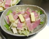 A picture of step 5 of Microwave-Steamed Cod and Chinese Cabbage.