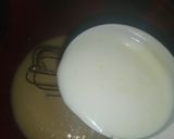 A picture of step 2 of Vanilla chocolate checker board cake.