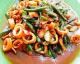Foto langkah ke 7 dari resep Cumi petai tauco.
