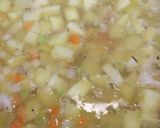 A picture of step 2 of Pasta stew.