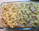 A picture of step 3 of Baked macaroni cheese.