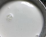 A picture of step 4 of Badam soup.