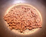 A picture of step 2 of Chili Con Carne Style Onion Meat Sauce.