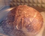 Foto langkah ke 17 dari resep Choco Swirl Sourdough Bread (Open Bake Method).
