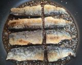 A picture of step 5 of Pacific Saury Kabayaki.