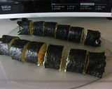 A picture of step 6 of Luxurious Spring Hanami Bento Nori Seaweed Rolls.
