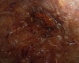 A picture of step 3 of Dumpukht kabab.