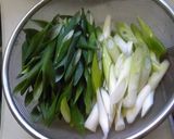 A picture of step 2 of My Grandma's Signature Dish- Steam-Simmered Pork Belly and Chinese Cabbage *.