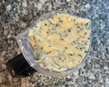 A picture of step 4 of Black Sesame Tapioca Bread.