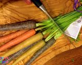 A picture of step 2 of Quick Pickle Carrots.
