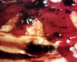 A picture of step 8 of Wild Blueberry Pancakes.