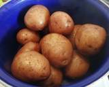 Tökmagolajos krumplisaláta recept lépés 1 foto