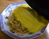 A picture of step 8 of Special Fried Rice with Ankake Soup.