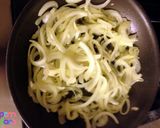 A picture of step 1 of Lentils with Fresh Pasta and Caramelized Onions.