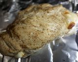 A picture of step 3 of Cheeseken Breast with Creammy Green Pepper Sauce.