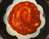 A picture of step 3 of Quick and Budget-Friendly Pizza with Gyoza Skin.