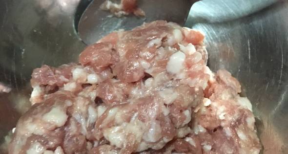 1 ลาบหมูทอด คีโต