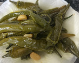Foto del paso 1 de la receta: 634. Pimientos de padrón caramelizados al ajillo (guarnición)