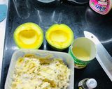 Hình bước làm 1 của món Kem bơ Đà nẵng