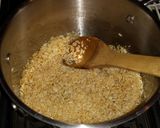 A picture of step 5 of Mexican Red Rice.