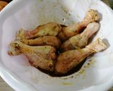 Foto del paso 1 de la receta: Pollo a la naranja con fideo a la manteca