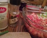 A picture of step 5 of Bruchetta MY way 😘.