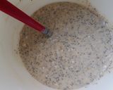 A picture of step 4 of Vickys Lemon Poppy Seed Cake, GF DF EF SF NF.