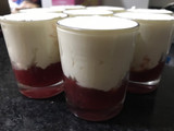 Crema de mascarpone con frutos rojos