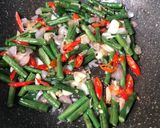 Foto langkah ke 1 dari resep Tumis Tempe Kacang Panjang.