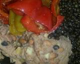 Sig's Refried Beans, Grilled Pepper and Lentil Soup. recipe step 1 photo