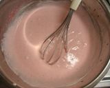 A picture of step 10 of Spring-Colored Strawberry Mousse Cake.
