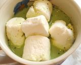 A picture of step 3 of Hot Matcha Milk with Marshmallows.