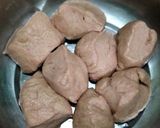 Foto langkah ke 4 dari resep Japanese Milk Bread Banana Choco and Cinnamon Flavour.
