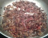 A picture of step 5 of Creamy pasta with eggplant.