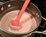 A picture of step 3 of Cherry Curd.
