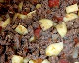 A picture of step 4 of Cuban Beef Picadillo.