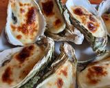 Hình bước làm 2 của món Hàu nướng phô mai