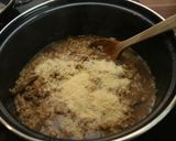 A picture of step 7 of Northern Italy Risotto with Porcini Mushrooms.