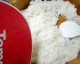 A picture of step 3 of Tanabata The Milky Way Salad Chirashi Zushi.