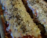 A picture of step 6 of Pepperoni Pizza Lasagna Rolls.