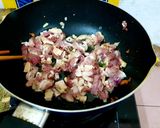 Hình bước làm 4 của món Bún nghệ