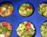 A picture of step 4 of Veggie egg cups.