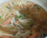 A picture of step 6 of Taro Root Dumpling with Imitation Crab Meat Sauce.