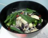 Thai Red Vegetables Curry Linguine recipe step 3 photo