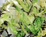 A picture of step 10 of Eat a Whole Lettuce! Mixed with Shio-Kombu.