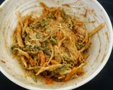 A picture of step 2 of 20 mins Vegetable Pancake.