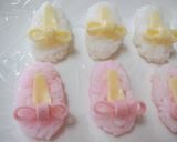 A picture of step 9 of Ballet Sushi Pointe Shoes.
